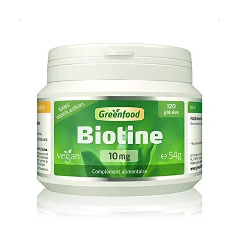 Greenfood Biotine Vitamine B Mg Dose Lev E G Lules Po