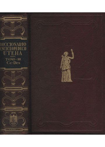 Sebo do Messias Livro Diccionario Enciclopédico Uteha Tomo III Ce