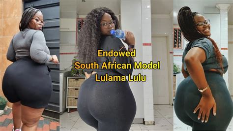 Incredible Endowed South African Model Lulama Lulu YouTube