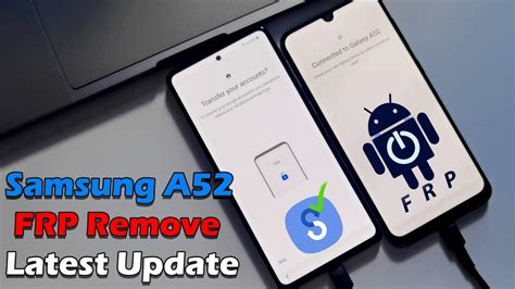 Samsung Galaxy A52 Remove FRP Lock Latest Security Update YouTube