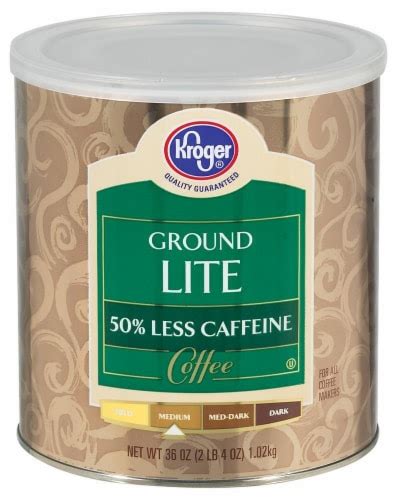 Kroger® Lite Medium Ground Decaf Coffee 36 Oz Kroger