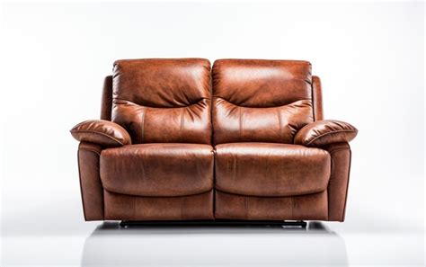 Premium AI Image | Leather Recliner Sofa