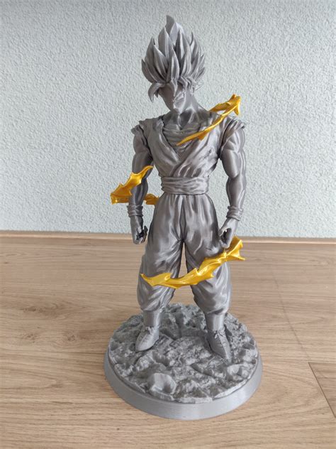 Stl File Goku Dragon Ball Z 3d Print 🐉 ・3d Printable Model To Download