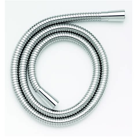 Croydex Shower Hose 1 5m Stainless Steel Chrome AM550441