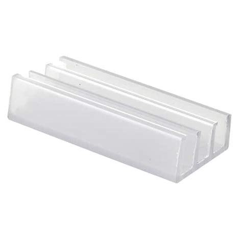 Prime Line Nylon Shower Door Bottom Guide Pack M The Home Depot