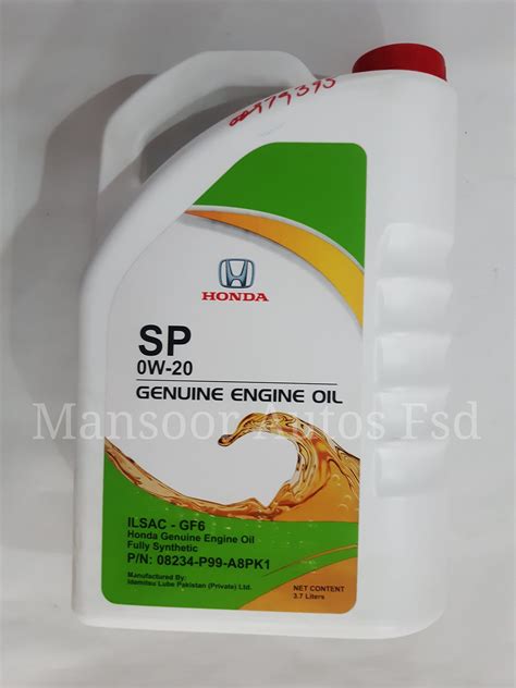 Engine Oil Honda 0W 20