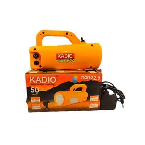 Kadio 50w Rechargeable Led Torch Light Body Material Plastic At Best Price In Delhi Krishna