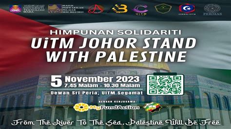 Himpunan Solidariti Uitm Johor Stand With Palestine Youtube