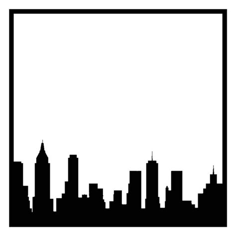 Cleveland Skyline Outline | Free download on ClipArtMag