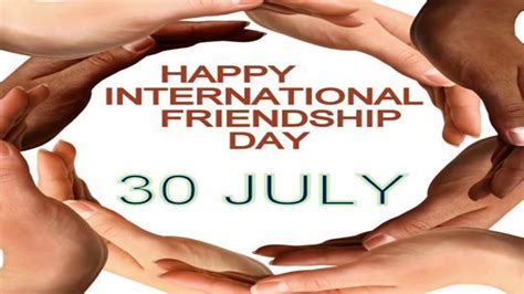 International Day Of Friendship 30 July 2024 Youtube