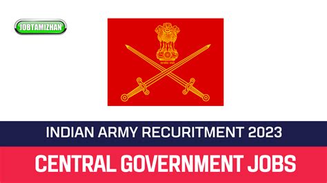 Indian Army Recruitment Tgc Vacancies Jobtamizhan