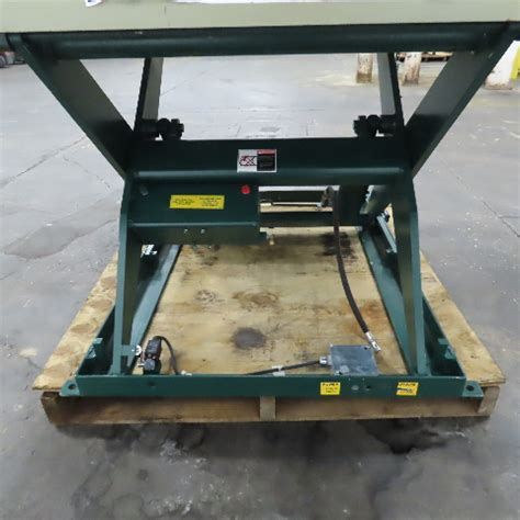 Southworth LS4 36W 60 X 60 Hydraulic Lift Table Needs Pump Motor