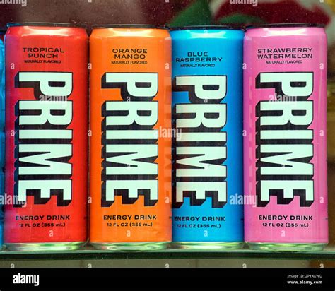 Prime drink can hi-res stock photography and images - Alamy