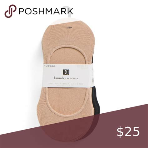 LAUNDRY Nude Black Pk Microfiber Liners With Silicone Grippers Microfiber Black Nude