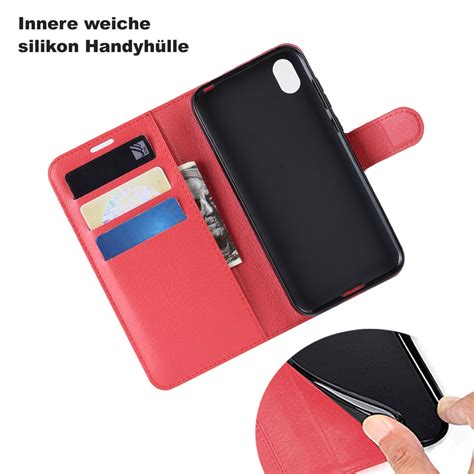 Huawei Y H Lle Handy Tasche Flip Case Schutz Wallet Etui Schale