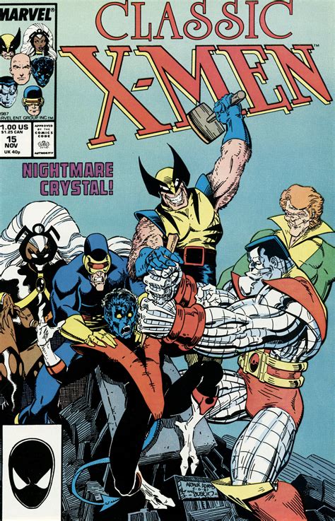 Read Online Classic X Men Comic Issue 15