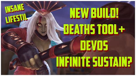 New Build Deaths Toll Devos Infinite Sustain Izanami Ranked Smite S8