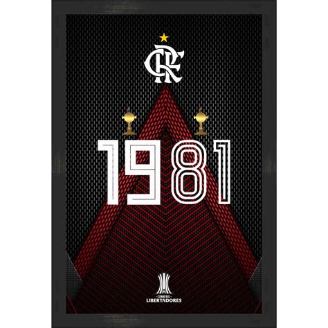 QUADRO FLAMENGO LIBERTADORES Shopee Brasil