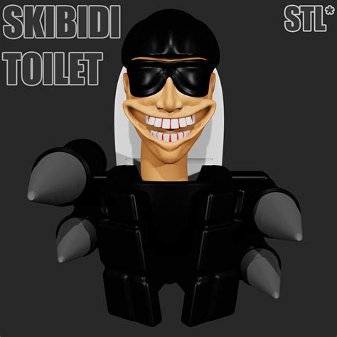 SKIBIDI TOILET - MISSILE SUNGLASSES TOILET | 3D FAN ART | 3D models ...