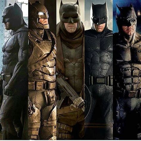 Different Batman Suits Movie