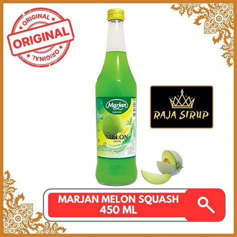 Jual Sirup Marjan Melon Squash 450ml Shopee Indonesia