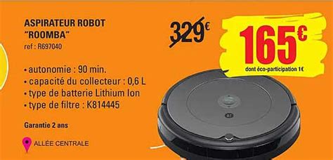 Promo Aspirateur Robot Roomba Chez E Leclerc Icatalogue Fr