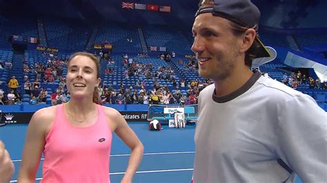 Team France On Court Interview Rr Mastercard Hopman Cup Youtube