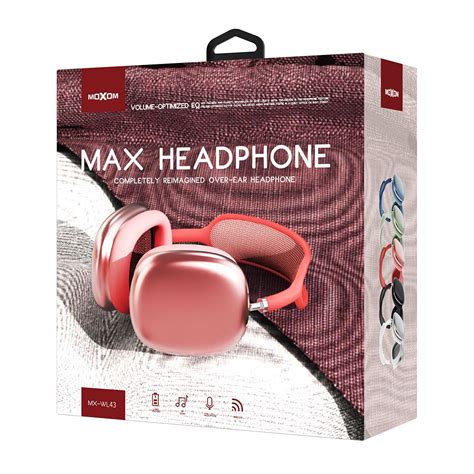 Slusalice Bluetooth Moxom Mx Wl Pink Mob Shop