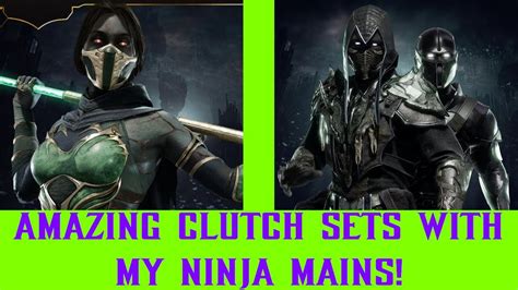 Mk Kombat League Amazing Jade And Noob Saibot Set Compilation