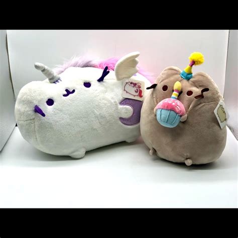 Gund Toys Gund New Pusheen Birthday Pusheen Plush Cat Super Pusheenicorn Poshmark