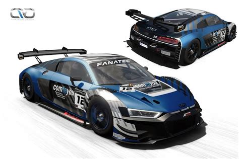 Comtoyou Racing Reveal Three Car Audi Effort