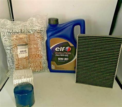 Kit Tagliando Nissan Qashqai J Dal Dci Filtri Litri Elf