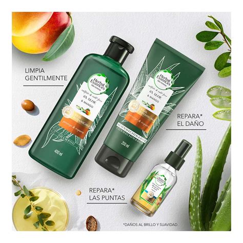 Shampoo Herbal Essences Biorenew Aloe Mango 400 Ml Soriana