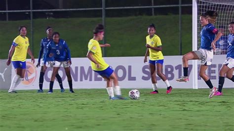 V Deo Aos Minutos Do Segundo Tempo Gol Do Brasil Francine Marca