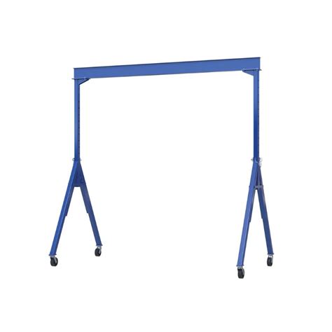 Vestil Ahs Steel Adjustable Height Gantry Crane With Phenolic