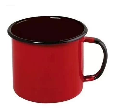 Caneca Esmaltada Unidade M E Agata Ewel N Ml Cores Cor Vermelha