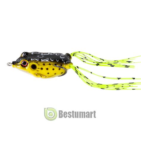 Pcs Frog Soft Lures Cm G Topwater Bass Fishing Bait Crankbaits