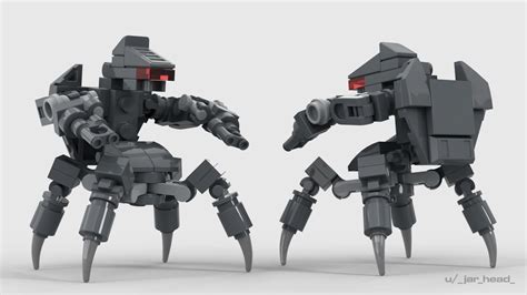 My third design for the LEGO Sith War Droid MK I. Significant ...