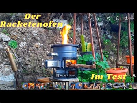 Der Raketenofen Im Test Youtube