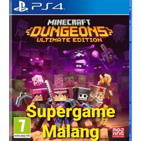 Jual Minecraft Dungeons Ultimate Edition Ps Ps Sony Playstation Game