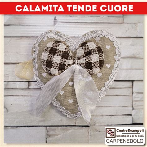 Calamita Per Tende Cuore Beige Centro Scampoli Carpenedolo