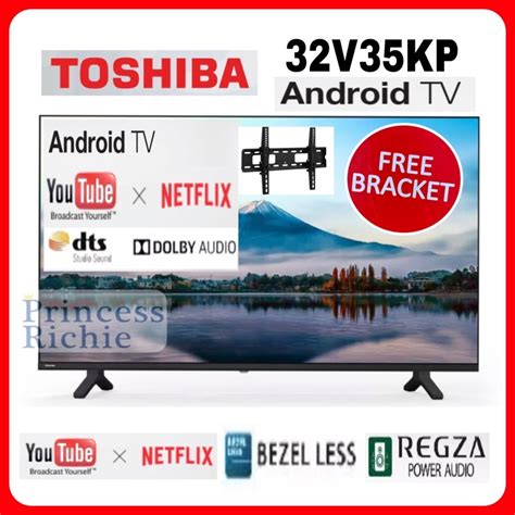 Jual Toshiba Android Tv Inch V Kp Shopee Indonesia