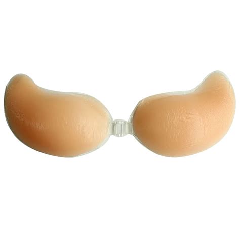 Sexy Bras Push Up Stealth Silicone Bra Adhesive Stick On Gel Strapless