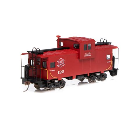 Athearn Roundhouse HO Wide Vision Caboose Missouri Kansas Texas Red