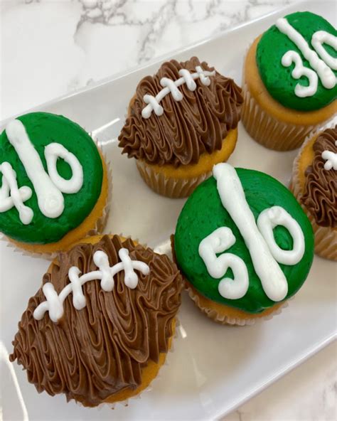 Football Field Cupcakes - Duke Bakery | Local Bakery since 1951