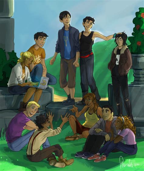 Pjo Commission By Sharadaprincess On Deviantart Percy Jackson