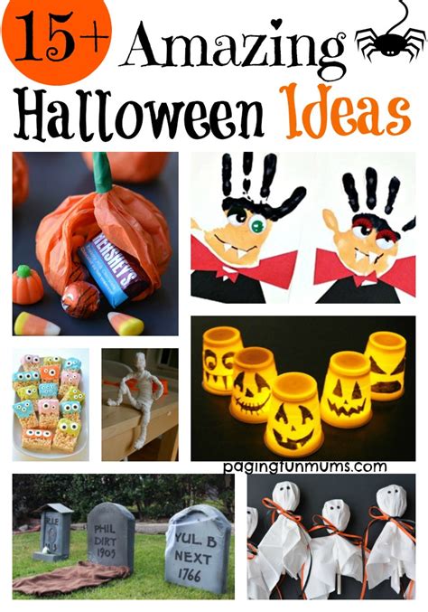 15+ Amazing Halloween Ideas - Paging Fun Mums