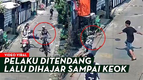 AKSI HEROIK DUA PELAJAR TANGKAP MALING Pelaku Dikejar Hingga Terjebak