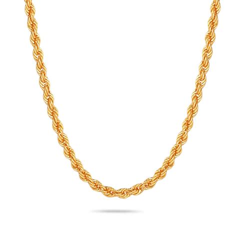 Buy CANDERE A KALYAN JEWELLERS COMPANYBIS Hallmark 18k 22k Gold Chain