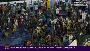 Globo Esporte Pb Nacional De Patos Derrota O Pacajus E Volta Ao G